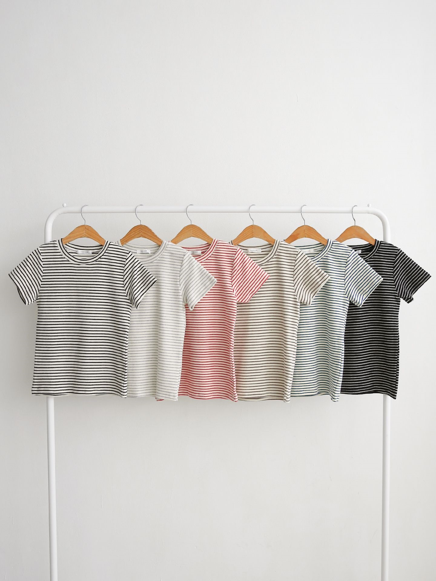 起毛ボーダー半袖Tシャツ | 詳細画像21