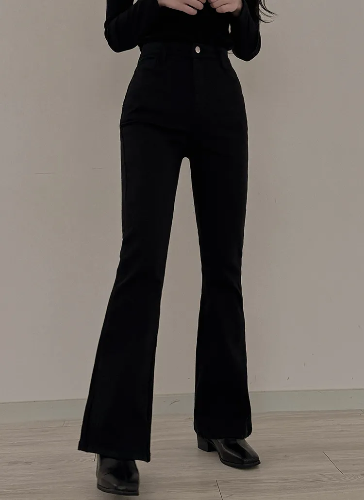 2TYPEストレッチフレアフィットパンツ | ROMANTICLINE | 詳細画像1