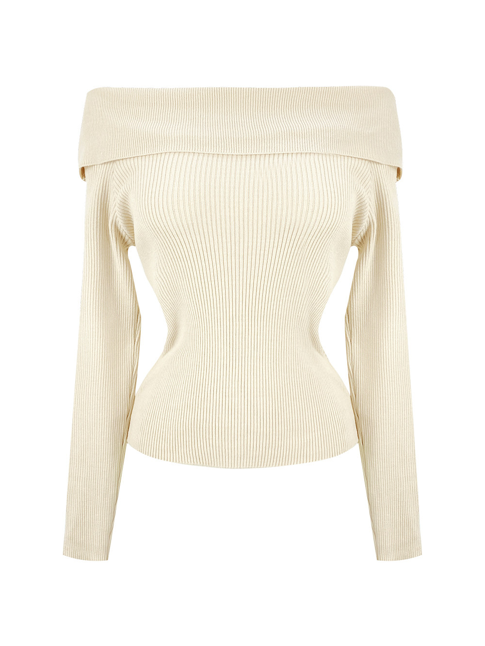 オフショルダーリブニット | 詳細画像14