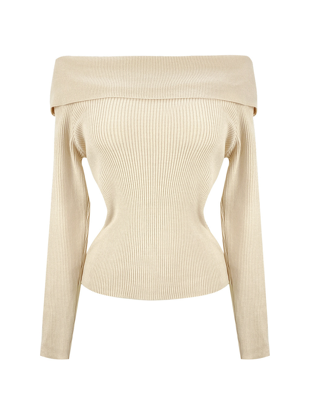 オフショルダーリブニット | 詳細画像15