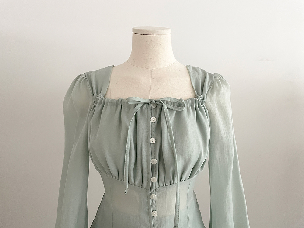 リボンシャーリングブラウス&フレアパンツSET | 詳細画像18