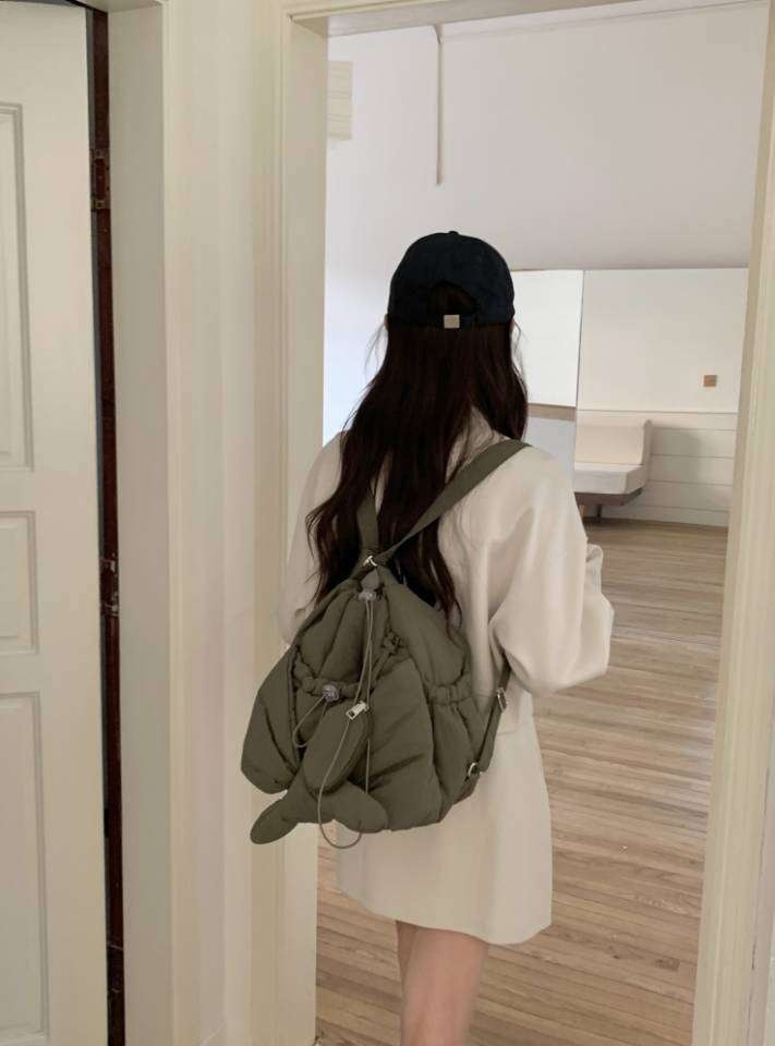 ノットドローコード中綿バックパック | 詳細画像3