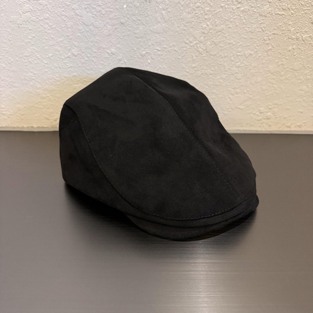 スエード調ボタンハンチングキャップ | 詳細画像2