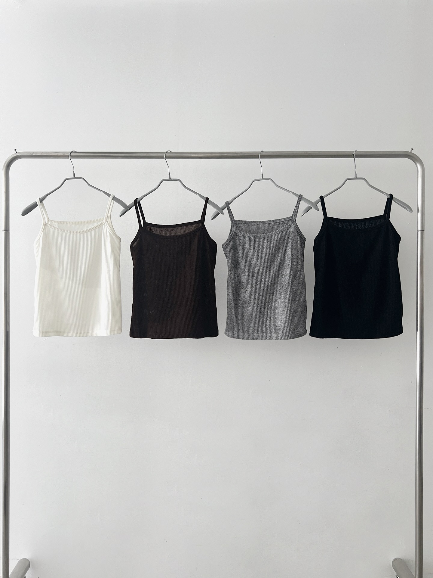 リブキャミソール&2WAY長袖VネックTシャツ | 詳細画像19