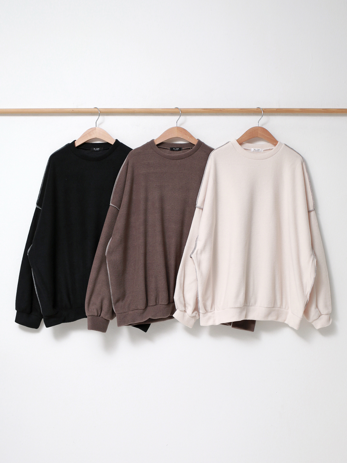 両起毛ステッチルーズスウェット&ジョガーパンツSET | 詳細画像20