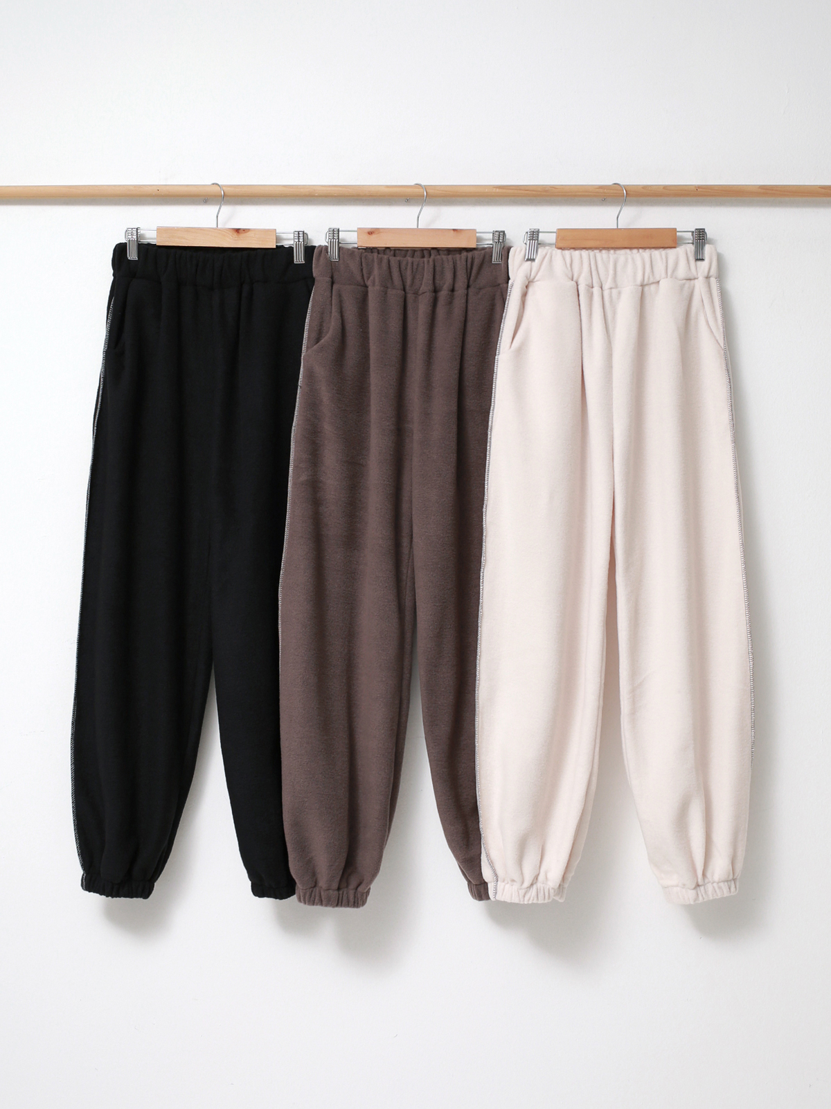 両起毛ステッチルーズスウェット&ジョガーパンツSET | 詳細画像21