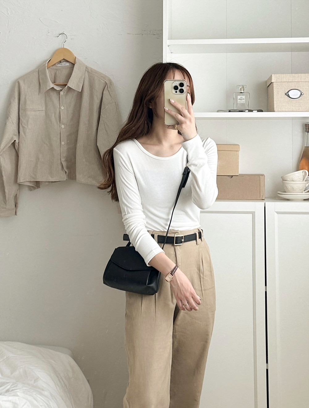 ワイドネッククロップドTシャツ | 詳細画像3