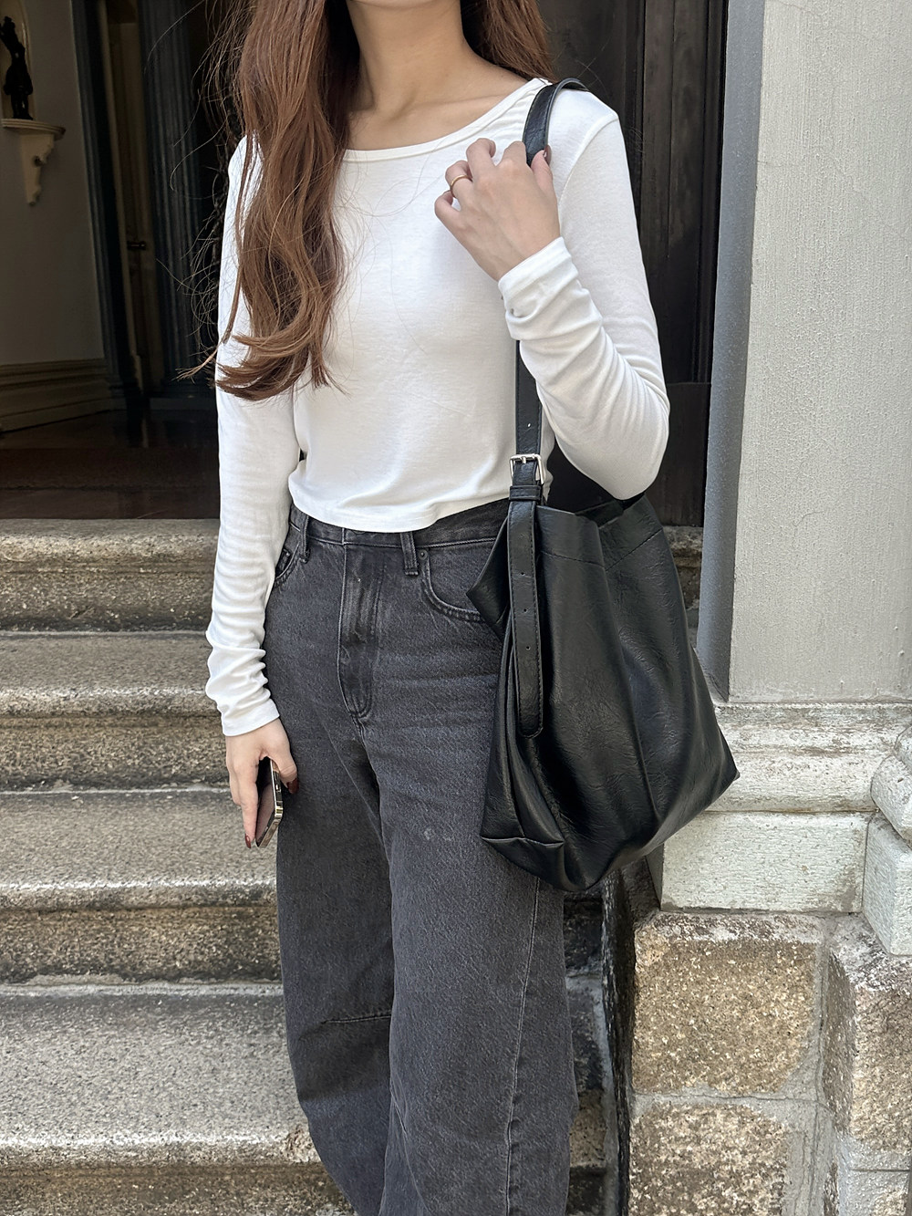 ワイドネッククロップドTシャツ | 詳細画像5