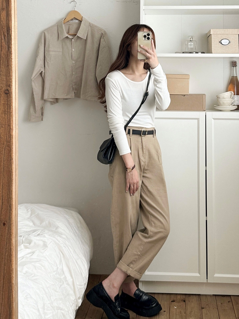 ワイドネッククロップドTシャツ | 詳細画像7