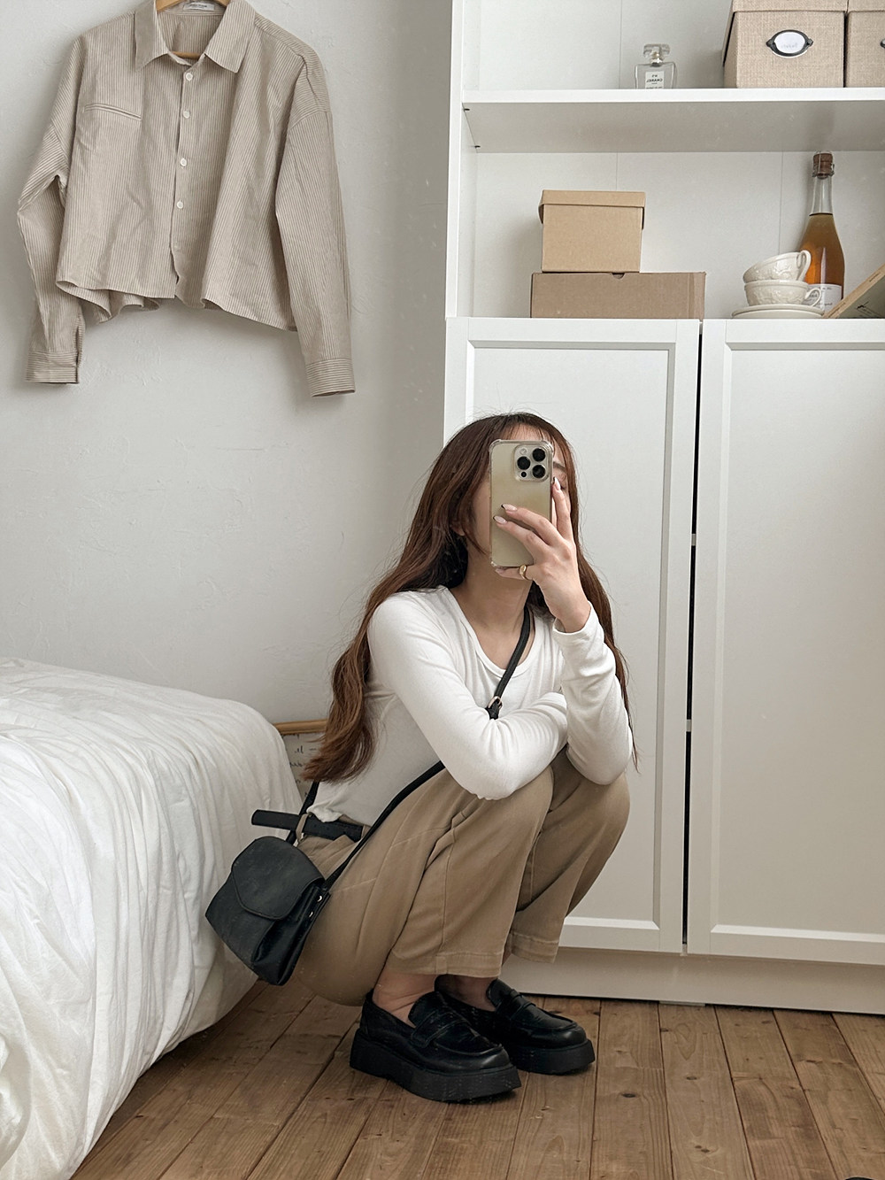 ワイドネッククロップドTシャツ | 詳細画像9