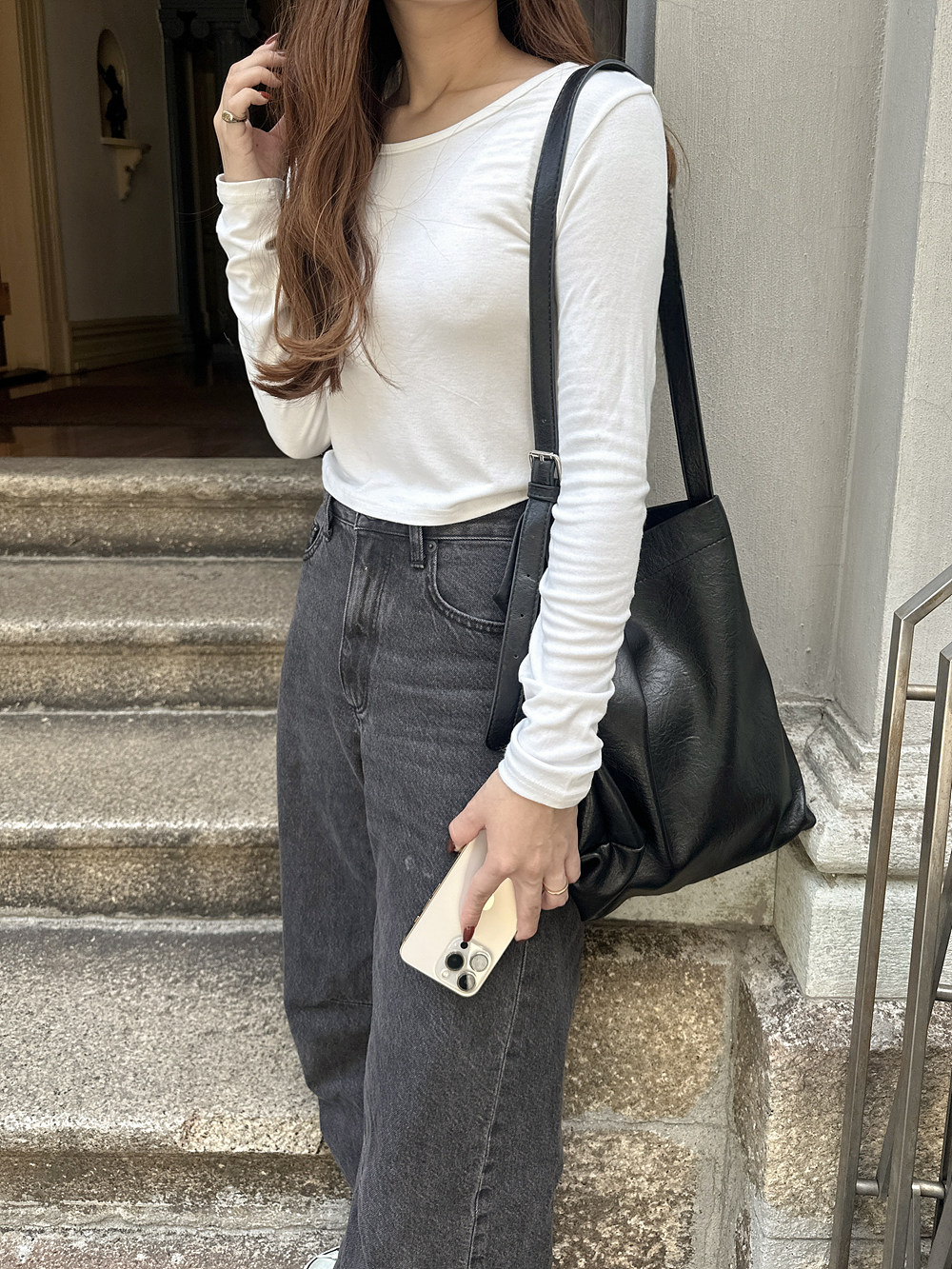 ワイドネッククロップドTシャツ | 詳細画像10