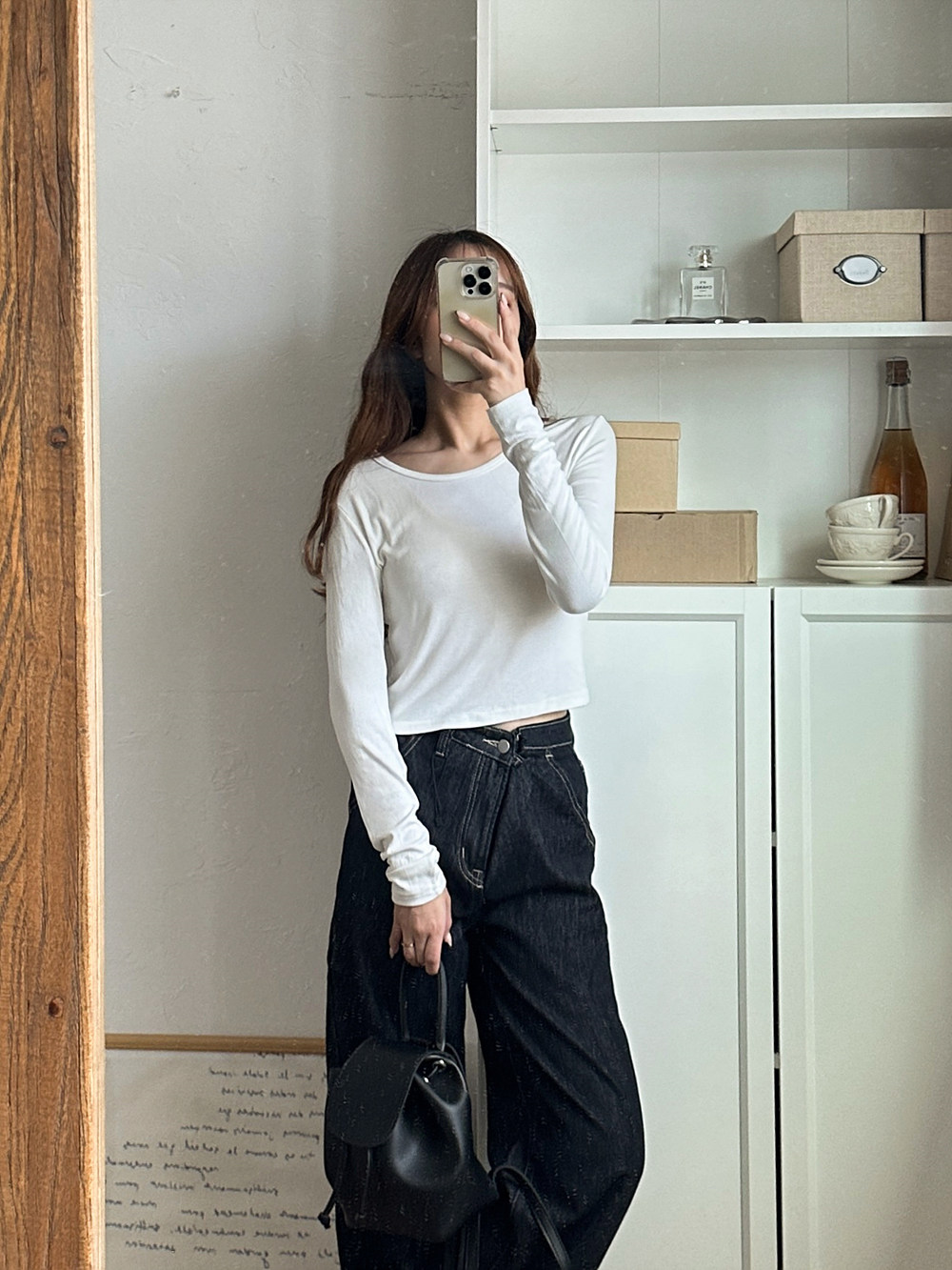 ワイドネッククロップドTシャツ | 詳細画像11