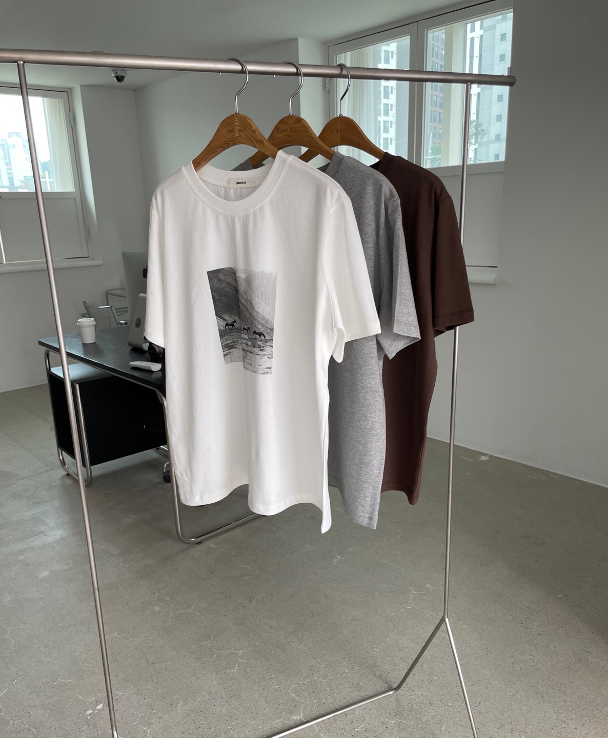 ホースフォトプリント半袖Tシャツ | 詳細画像4