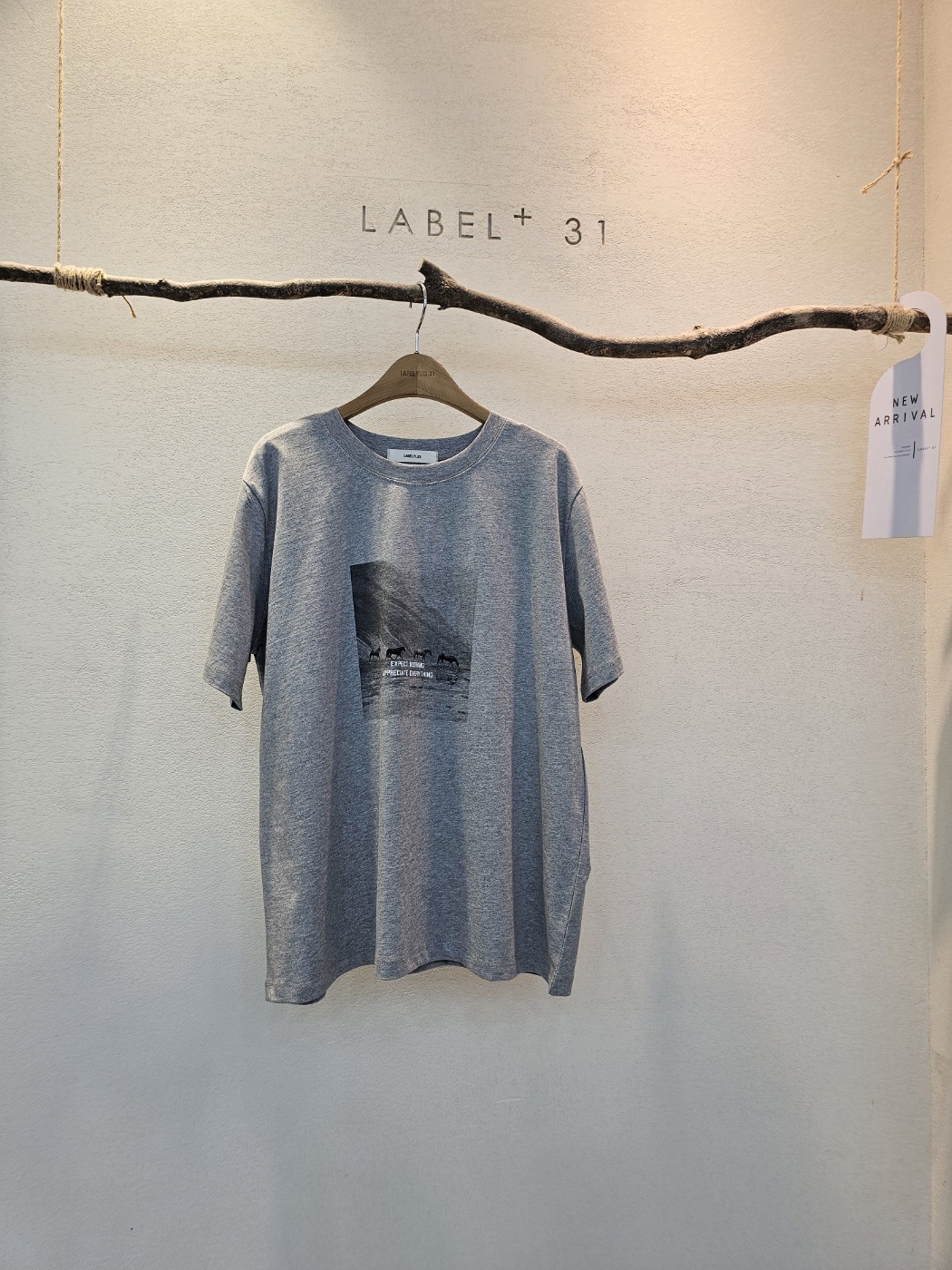 ホースフォトプリント半袖Tシャツ | 詳細画像7