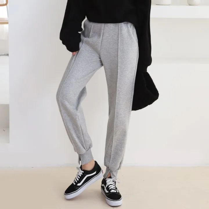 裏起毛スウェットスリットジョガーパンツ | 詳細画像1