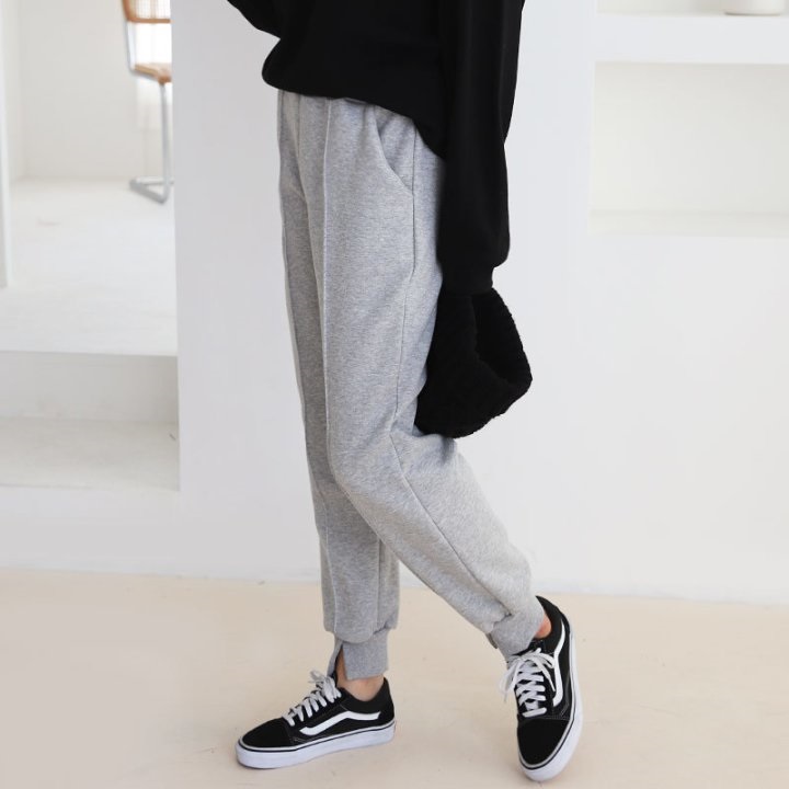 裏起毛スウェットスリットジョガーパンツ | 詳細画像2