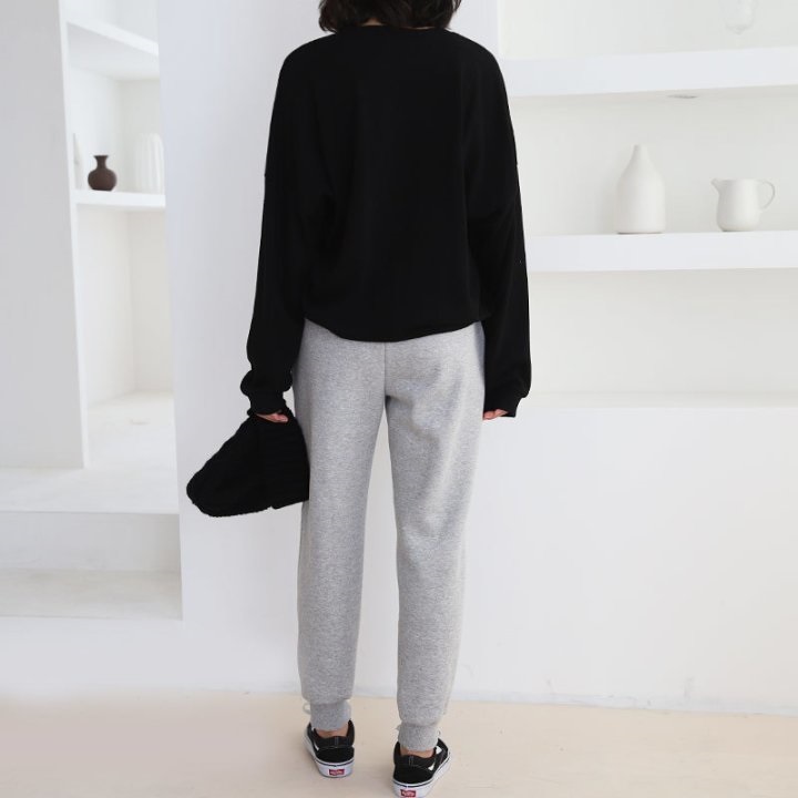 裏起毛スウェットスリットジョガーパンツ | 詳細画像3