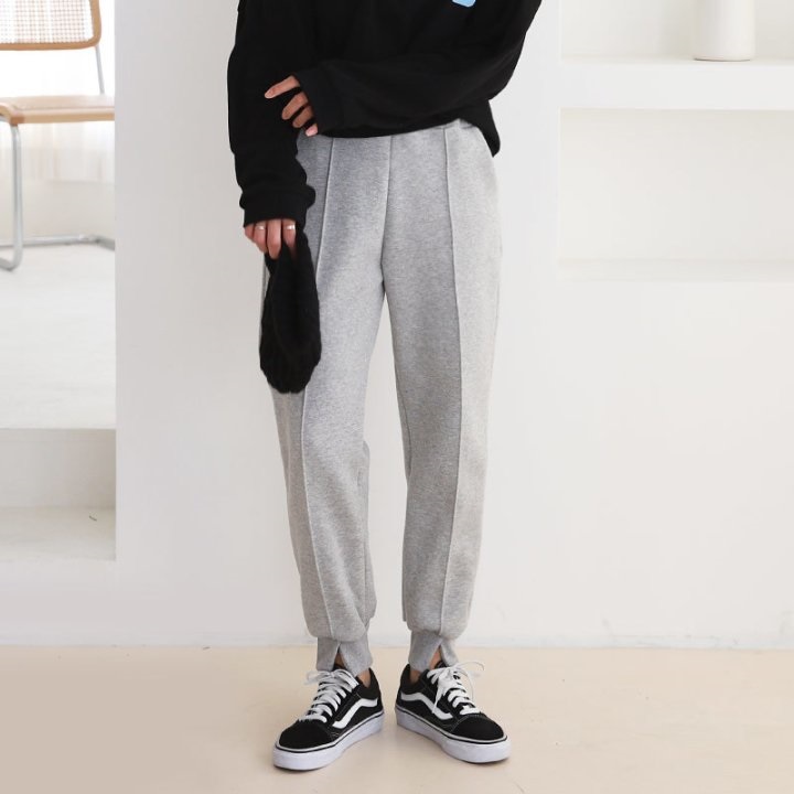 裏起毛スウェットスリットジョガーパンツ | 詳細画像9