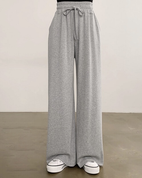 2TYPE裏起毛タックドロストワイドパンツ | 詳細画像3