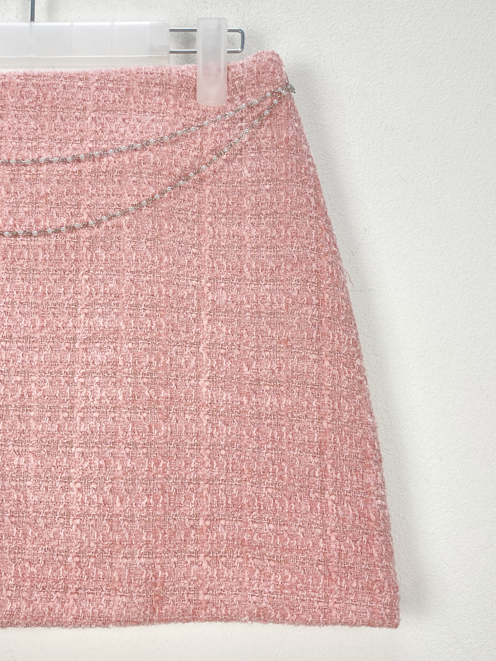 チャーム付パンツ裏地ウール混ツイードスカート | 詳細画像21