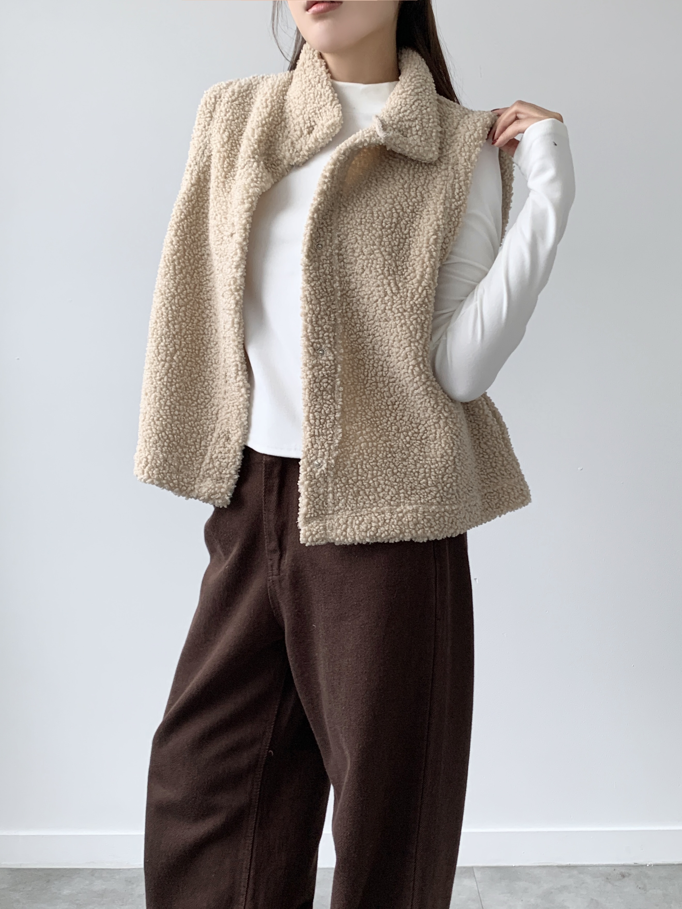 2WAYフライフロントボアベスト | 詳細画像6