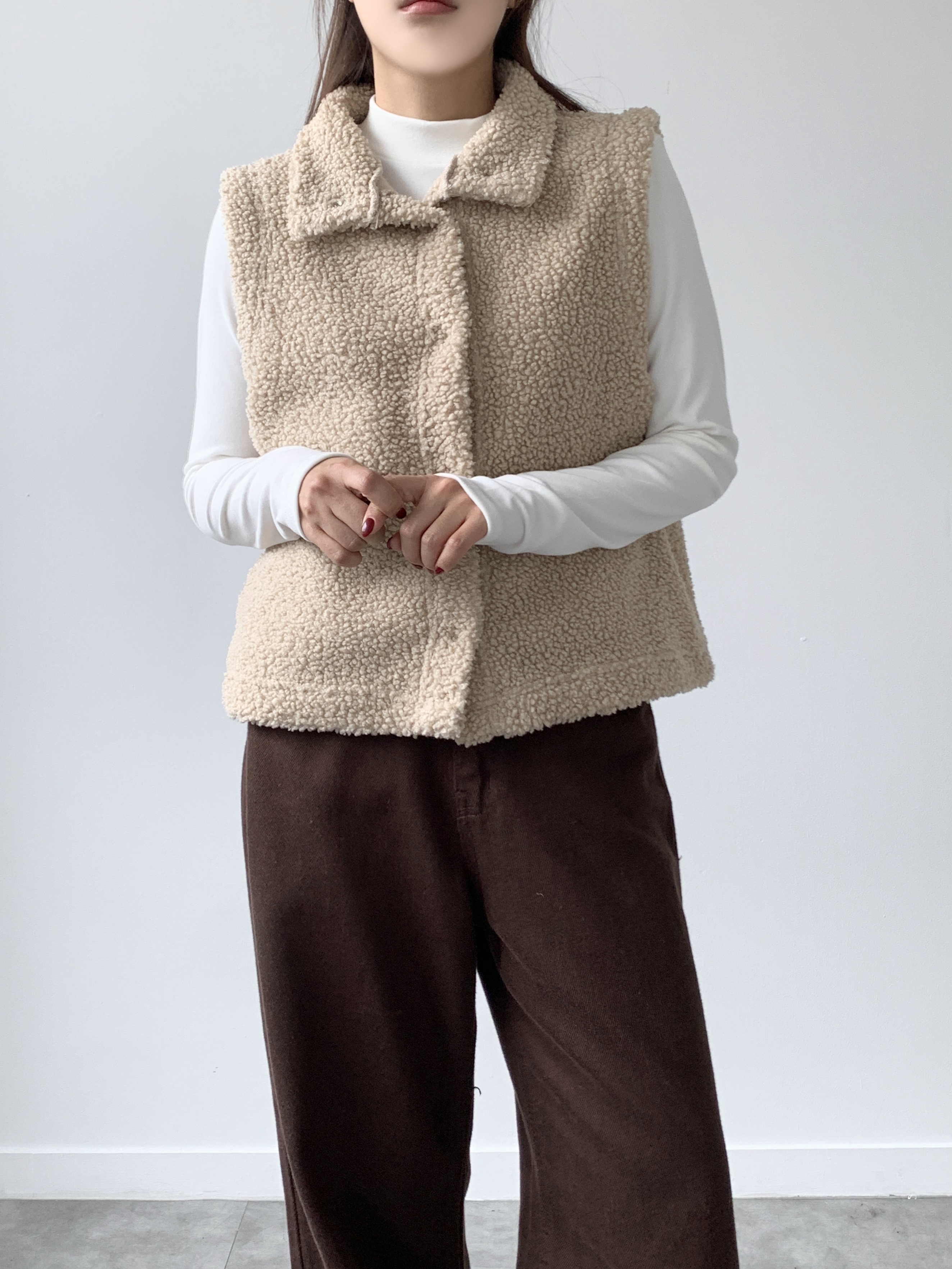 2WAYフライフロントボアベスト | 詳細画像9