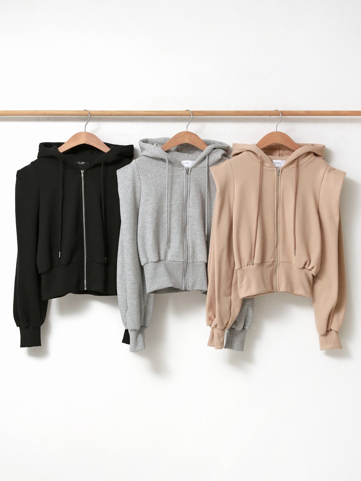 裏起毛パワショルジップパーカー&フレアスカートSET | 詳細画像18