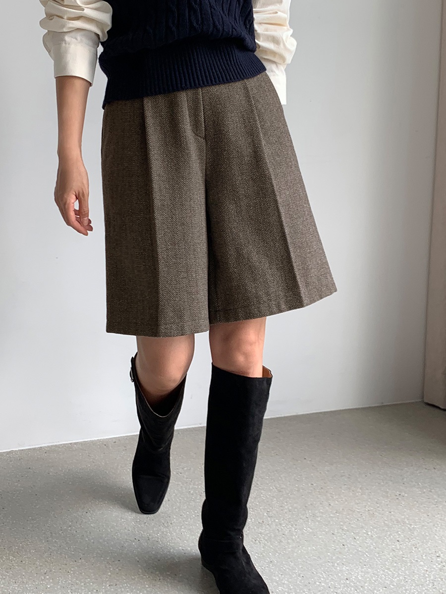 ヘリンボーンバミューダパンツ | 詳細画像5