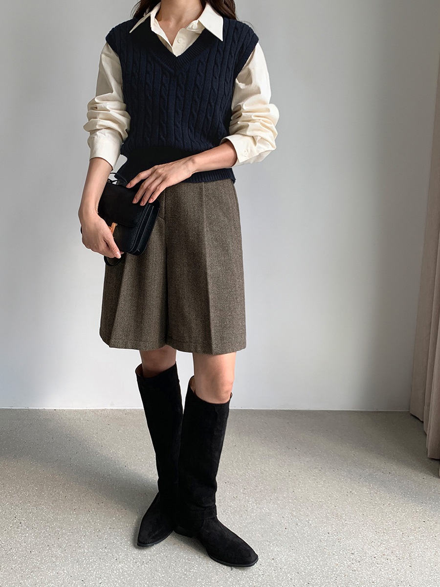 ヘリンボーンバミューダパンツ | 詳細画像7