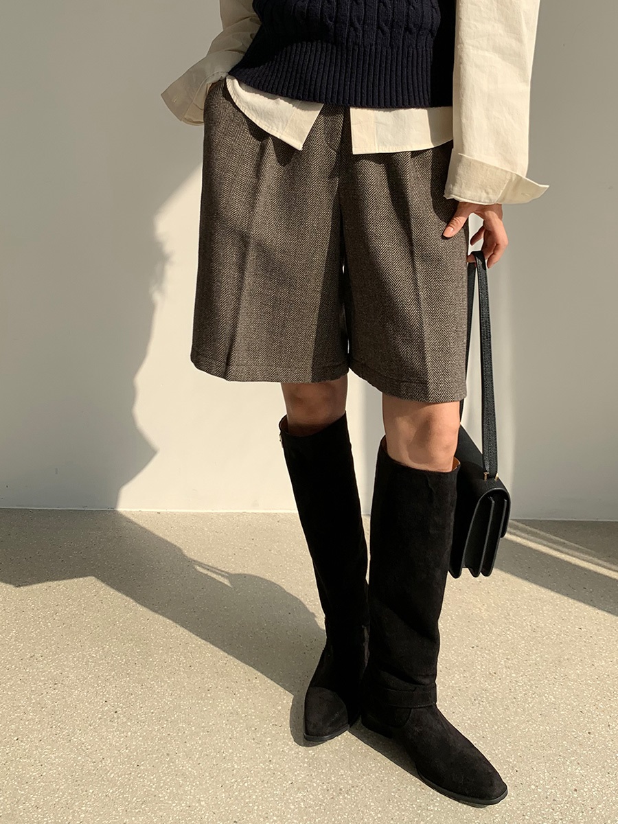 ヘリンボーンバミューダパンツ | 詳細画像9