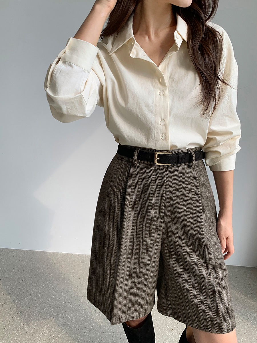 ヘリンボーンバミューダパンツ | 詳細画像11