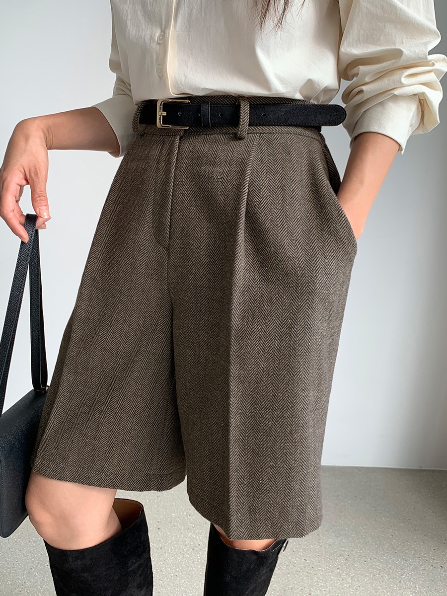 ヘリンボーンバミューダパンツ | 詳細画像12