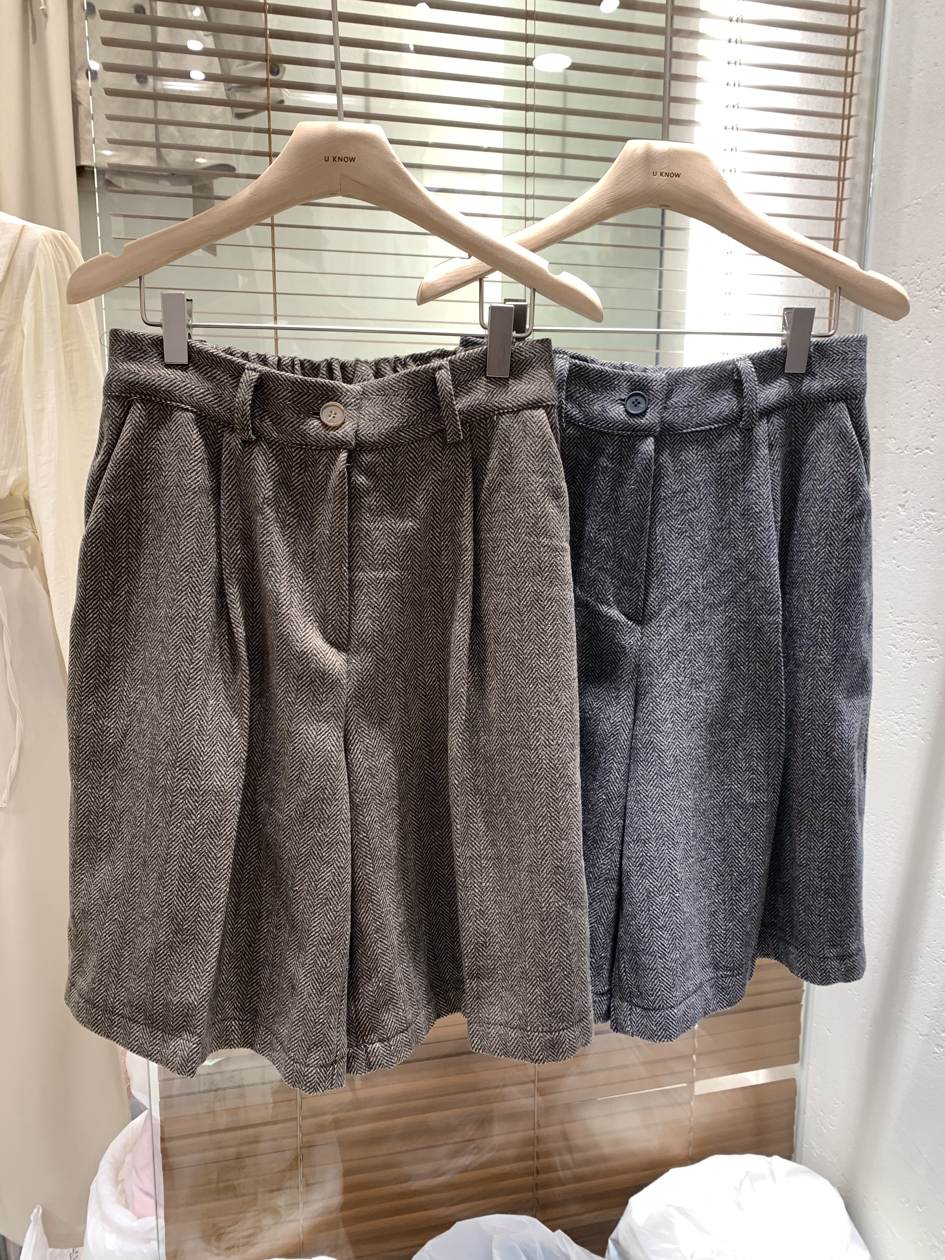 ヘリンボーンバミューダパンツ | 詳細画像14