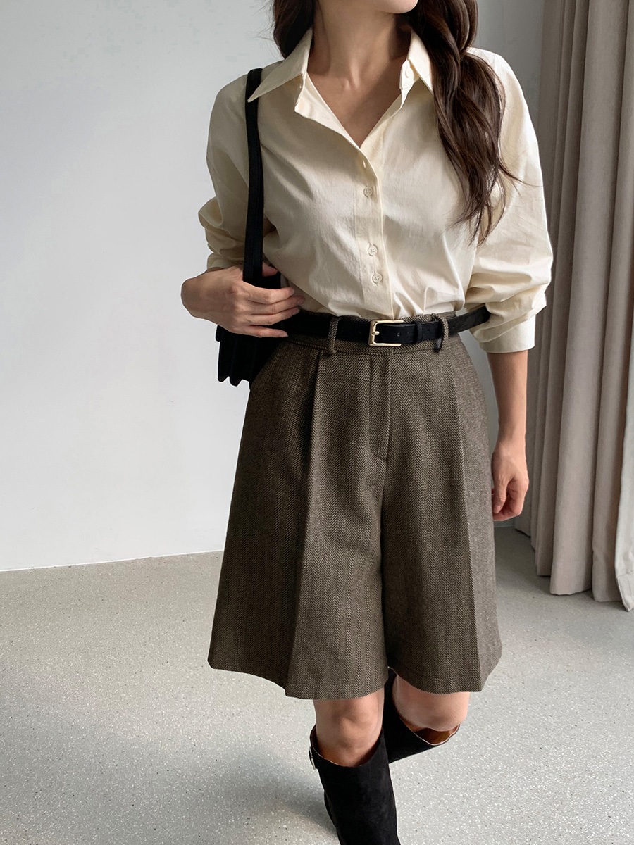 ヘリンボーンバミューダパンツ | 詳細画像13