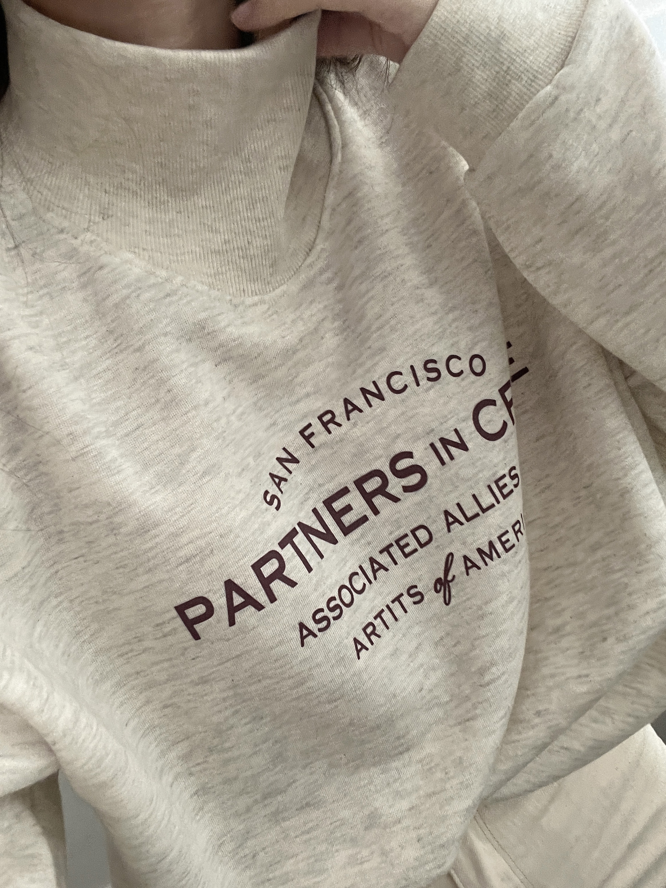 裏起毛ハイネックCRIMEレタリングスウェット | 詳細画像7