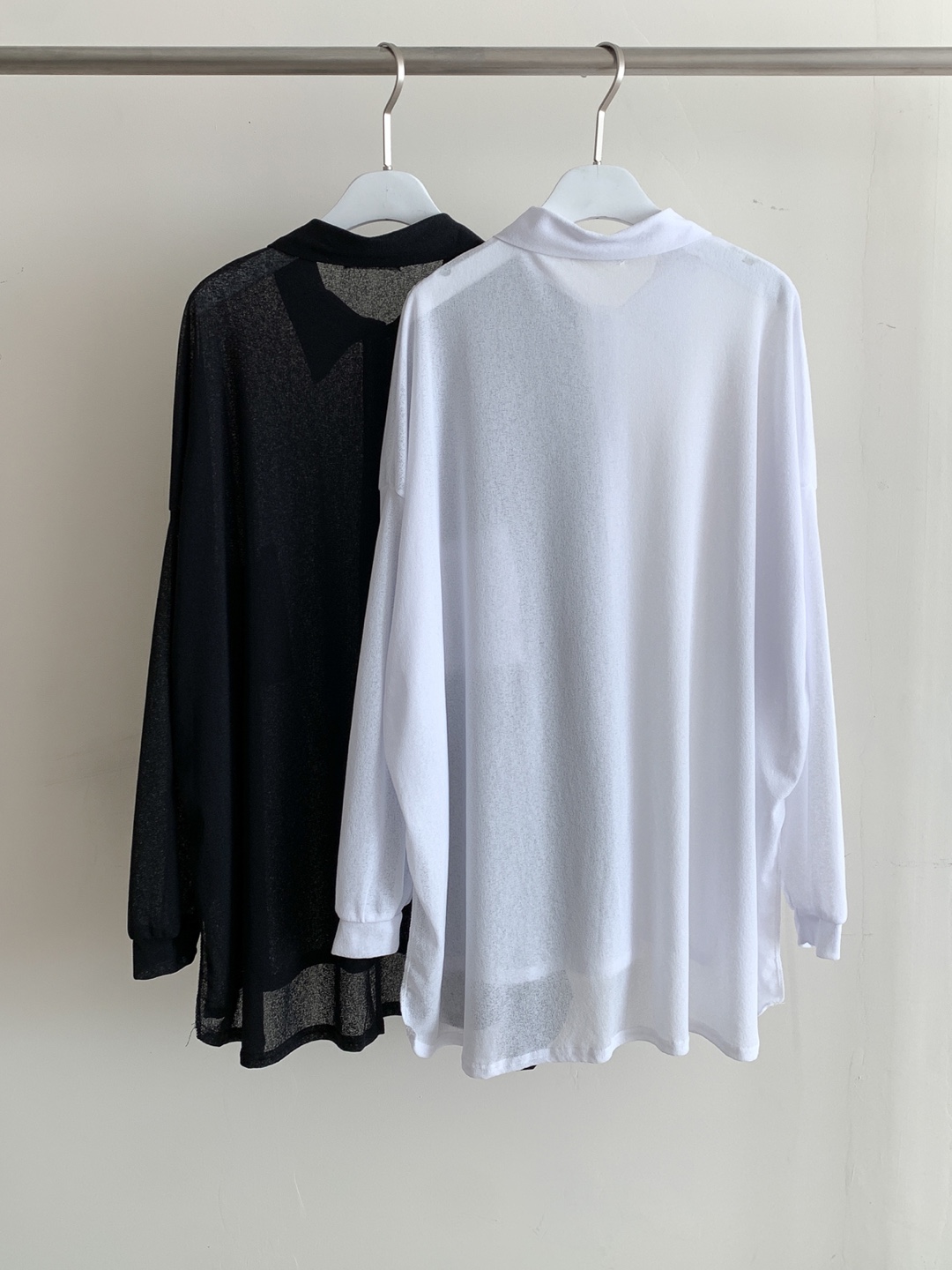 ワンポケットアンバランスシースルーシャツ | 詳細画像4