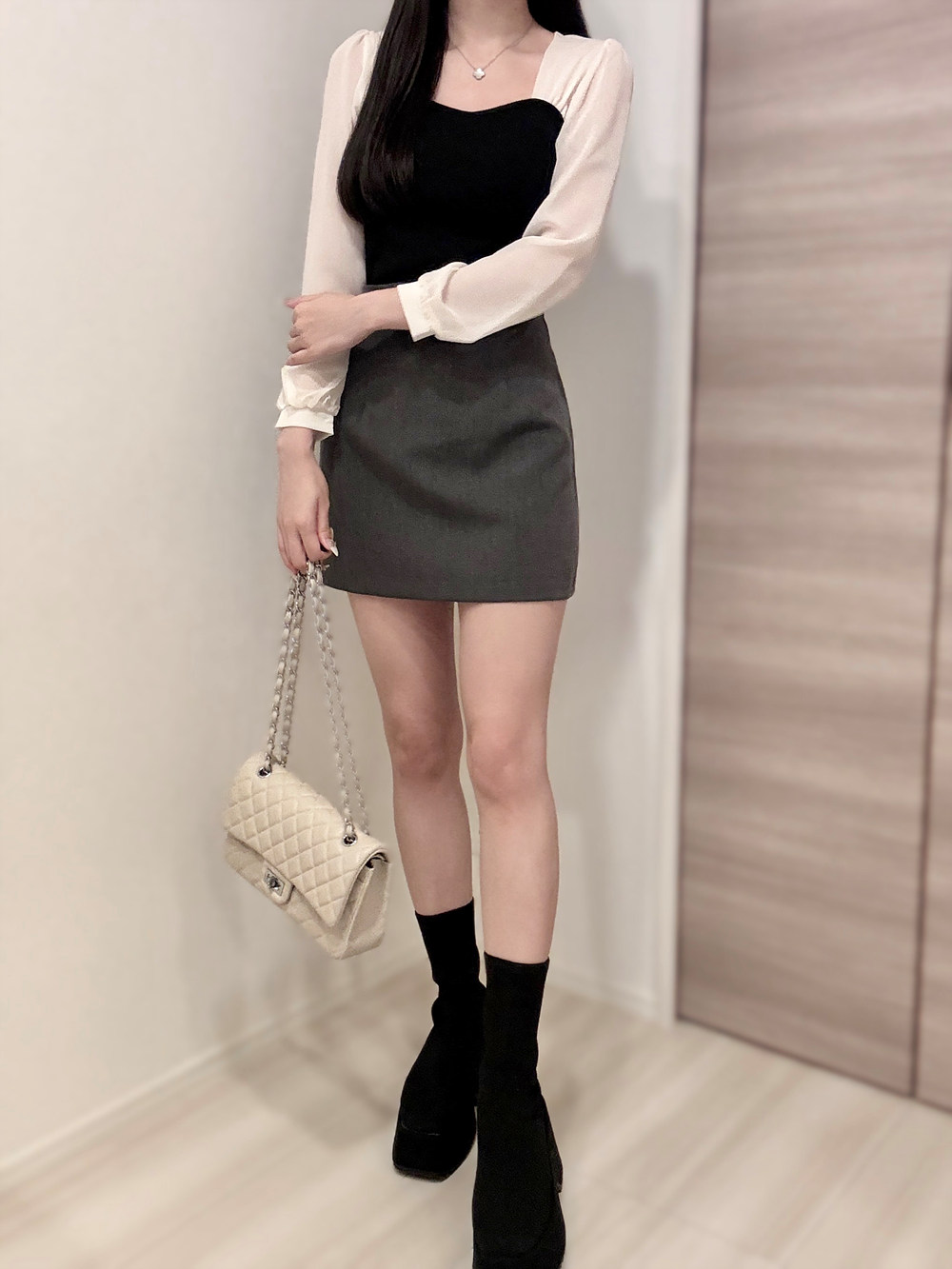 ビスチェレイヤード風ブラウス | 詳細画像7