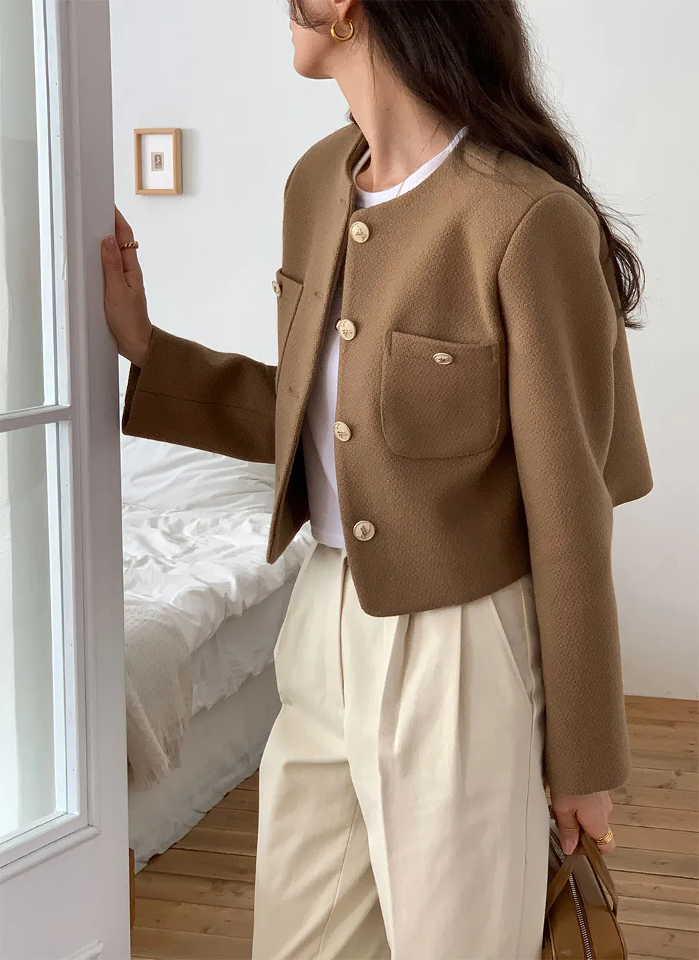 アンティークボタンツイードジャケット | 詳細画像1