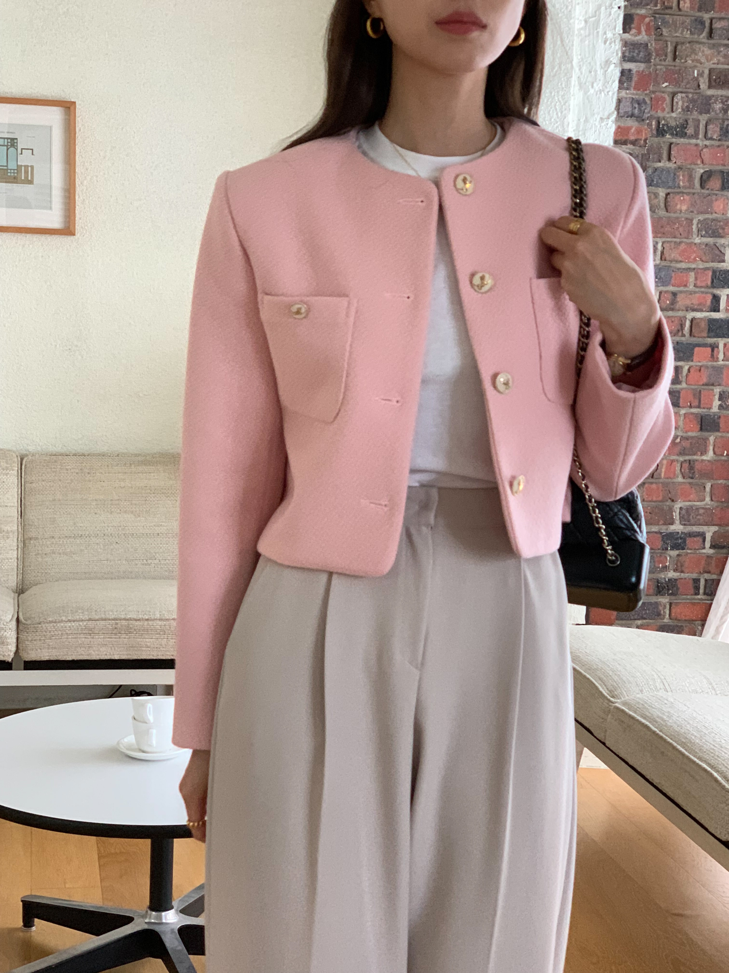 アンティークボタンツイードジャケット | 詳細画像15