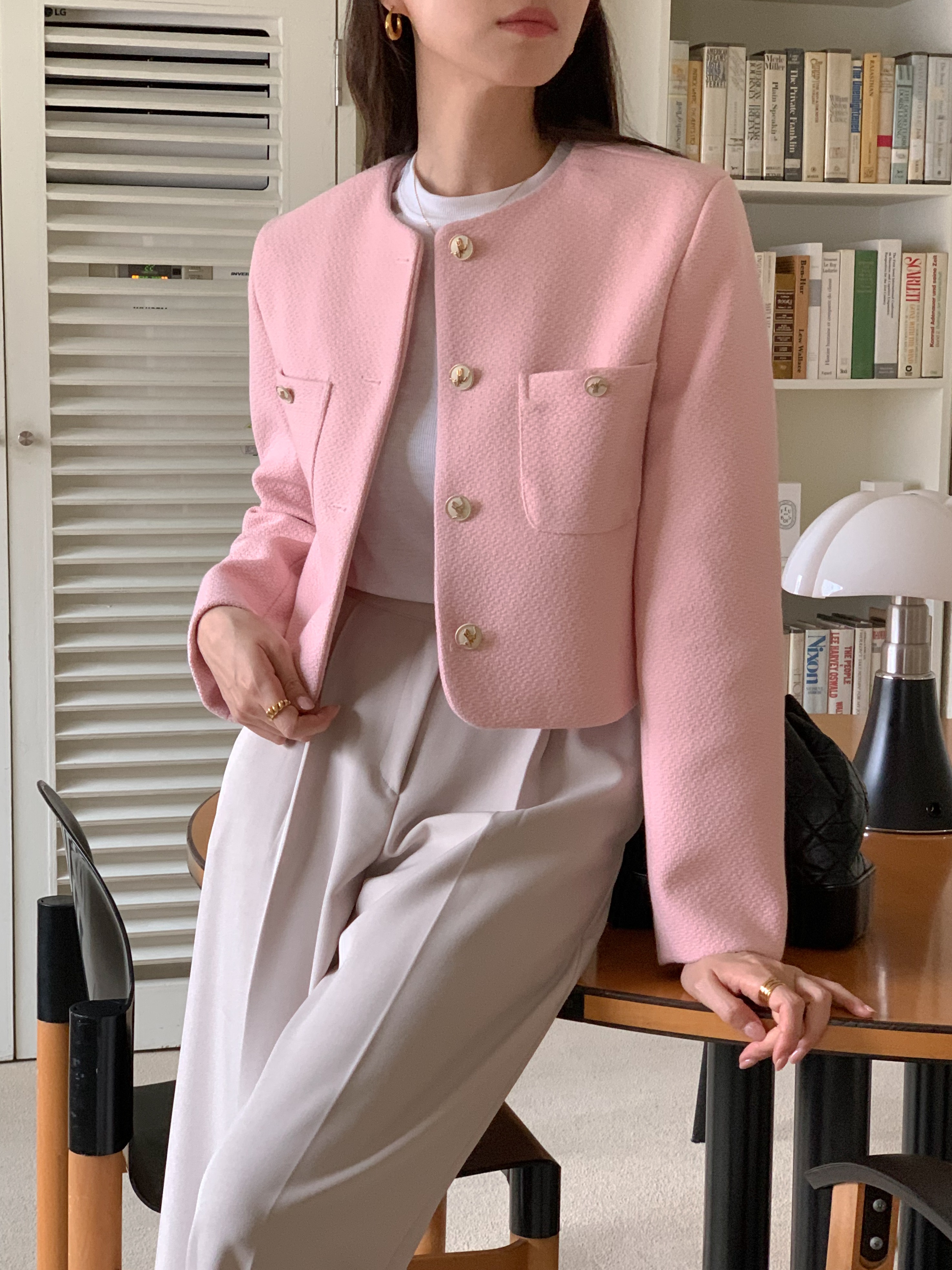 アンティークボタンツイードジャケット | 詳細画像17