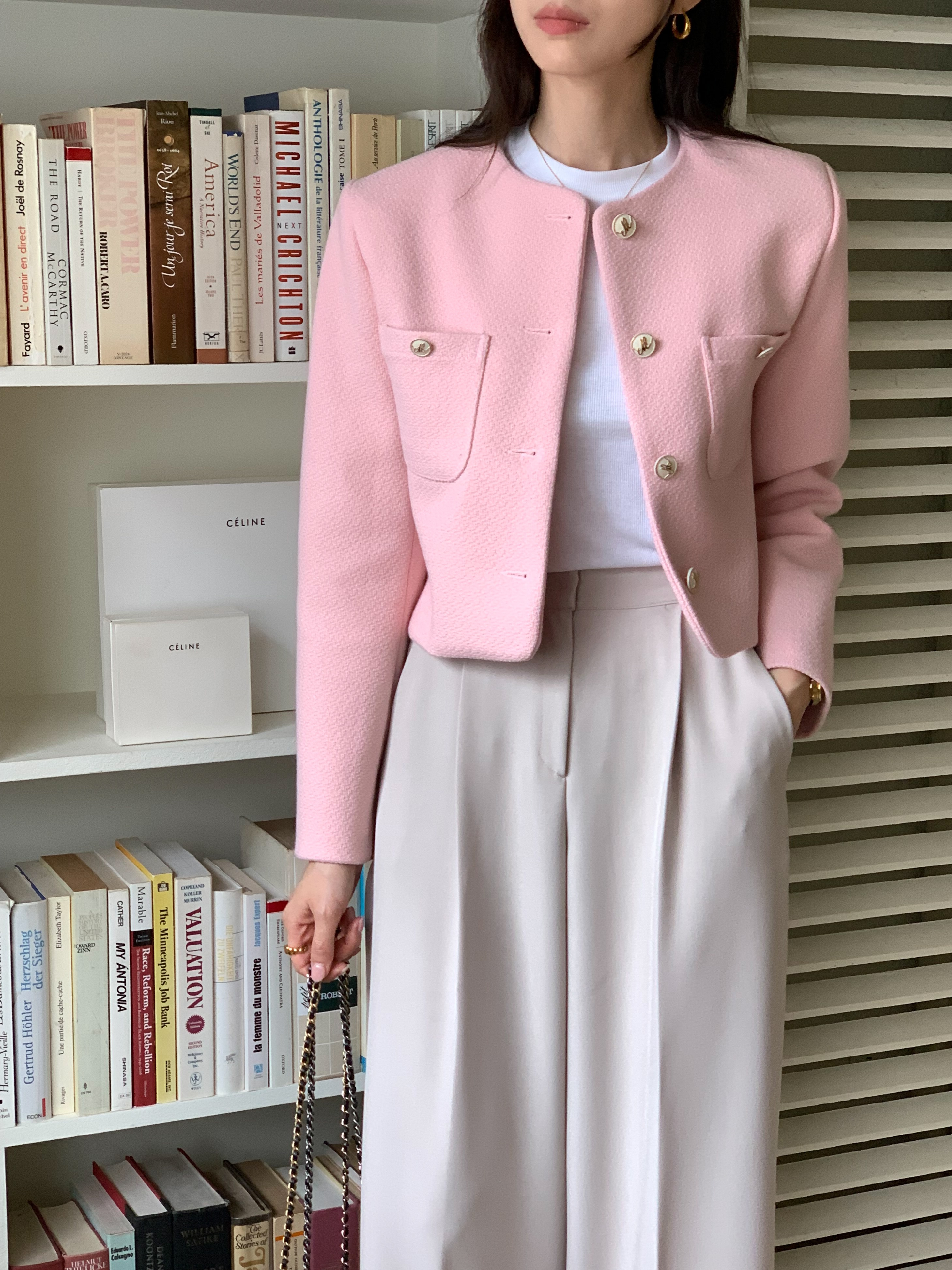 アンティークボタンツイードジャケット | 詳細画像18