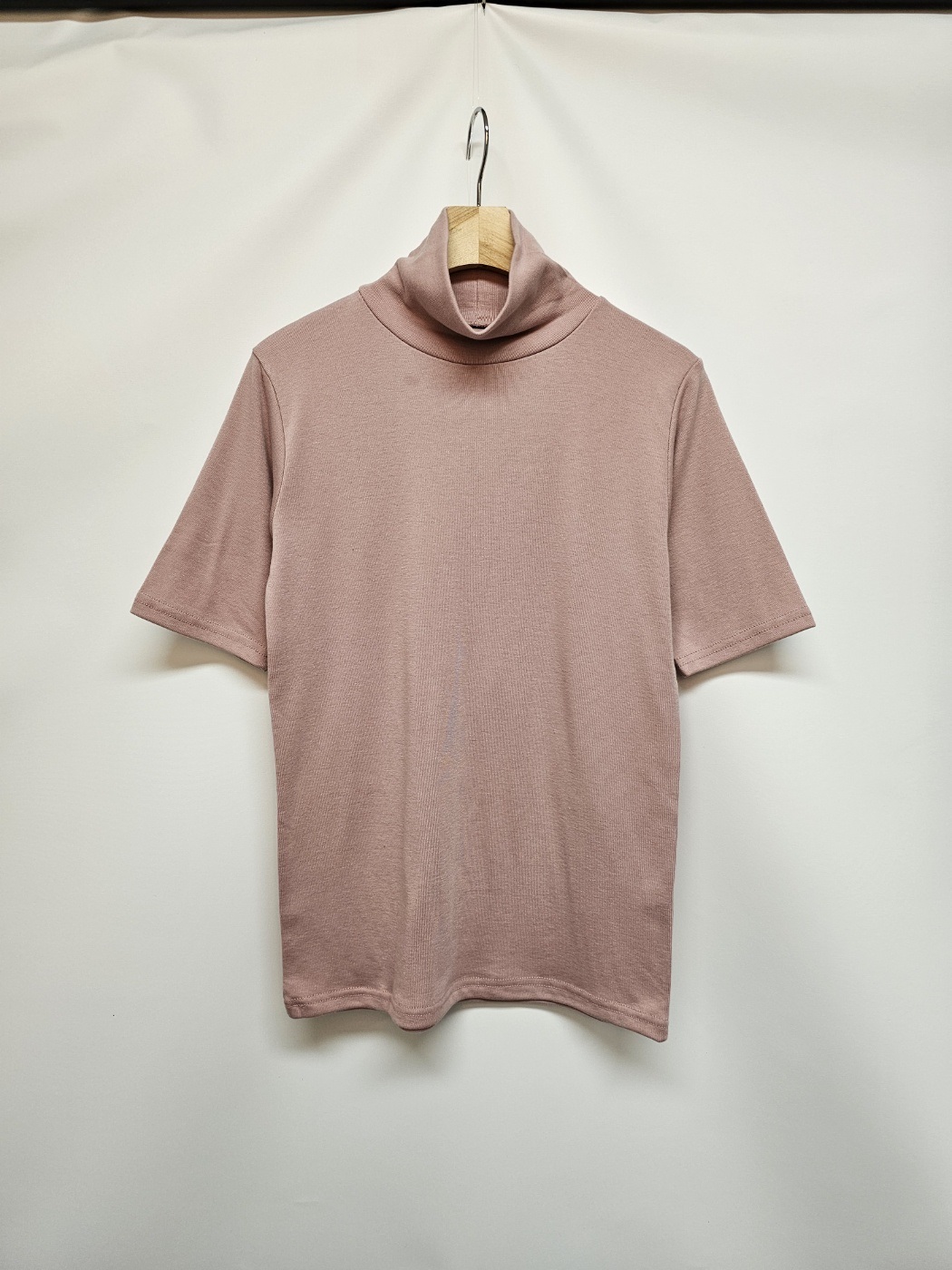 裏起毛ハイネック半袖Tシャツ | 詳細画像8