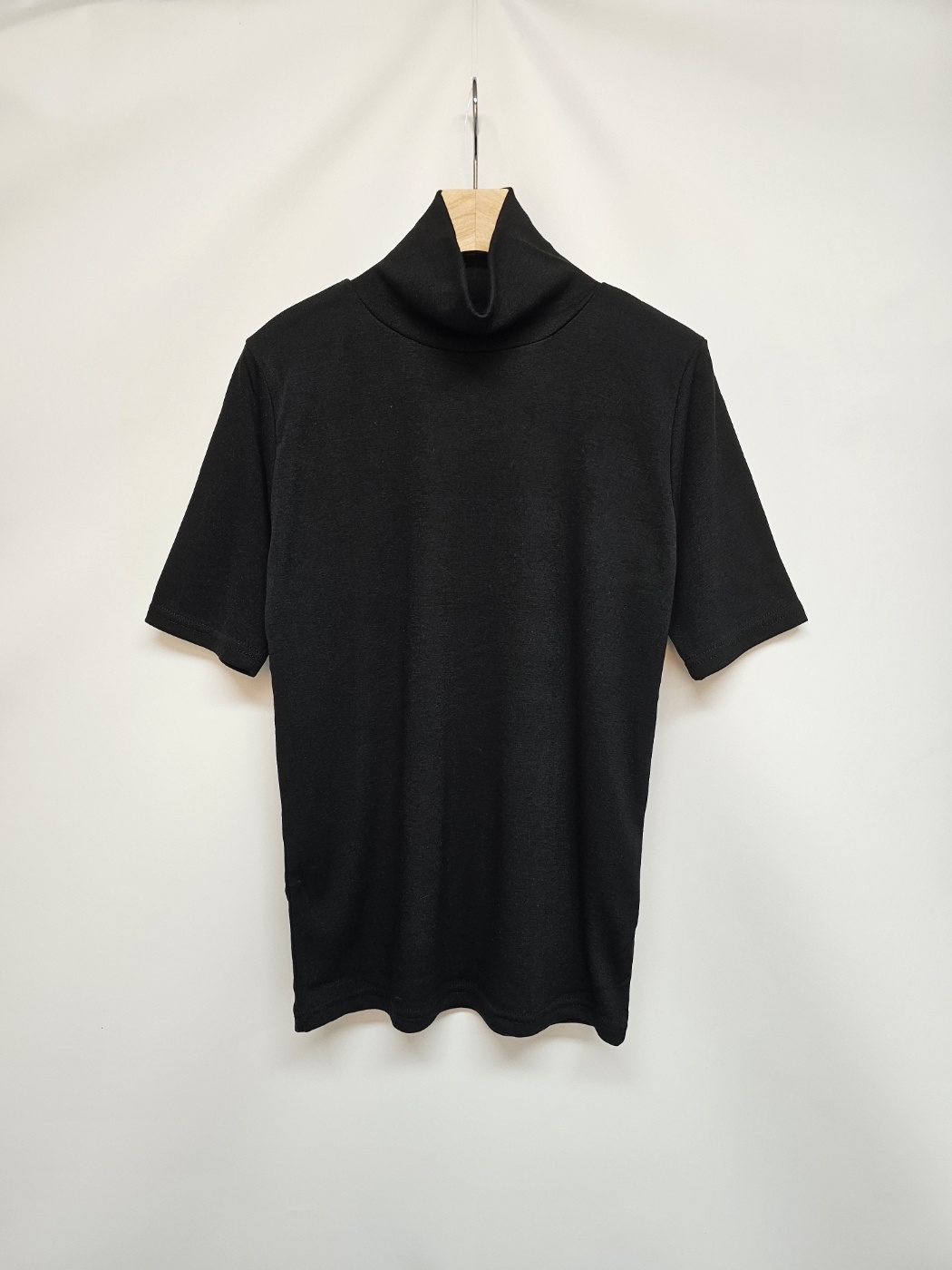 裏起毛ハイネック半袖Tシャツ | 詳細画像13