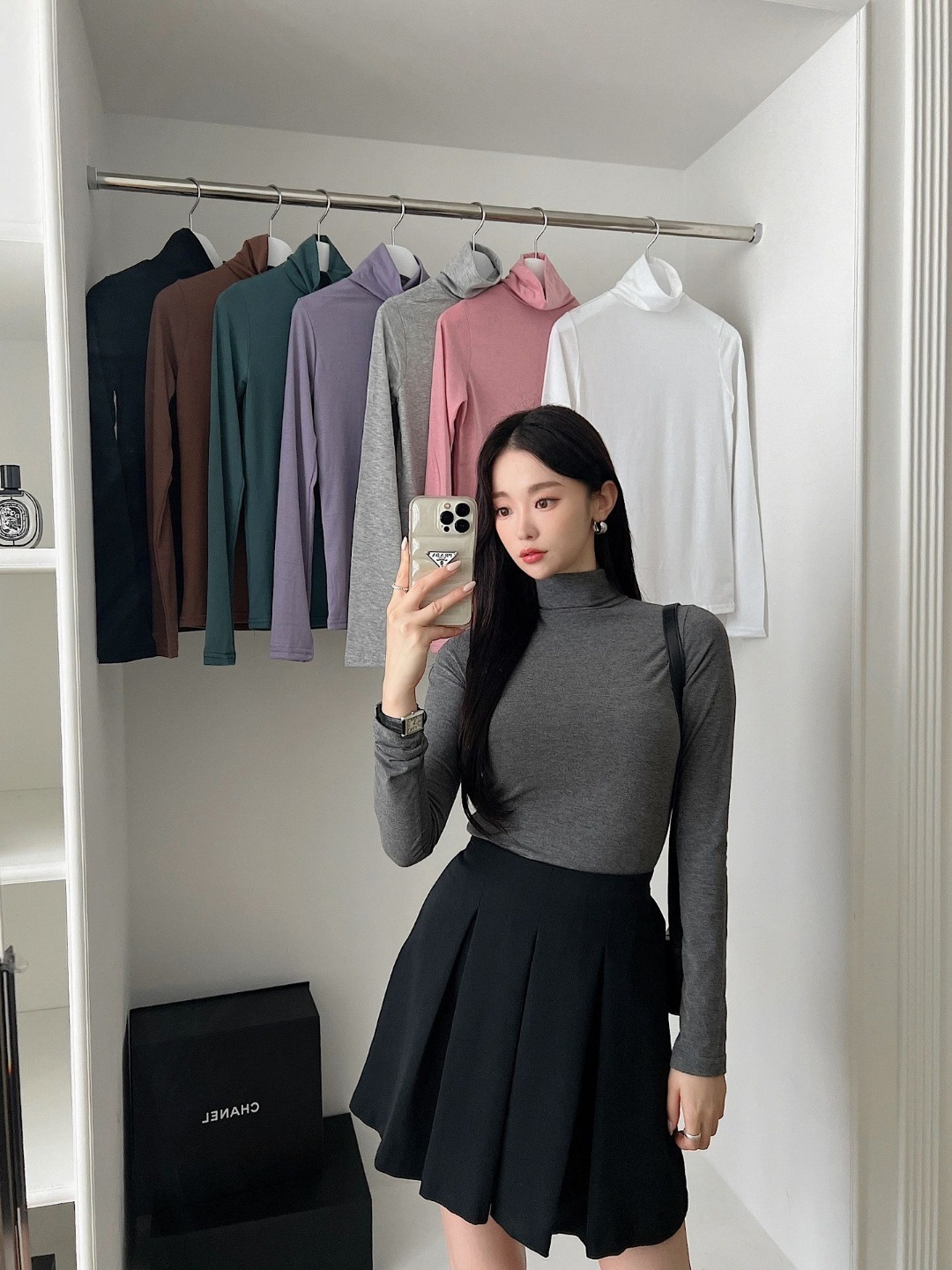 タートルネック長袖Tシャツ | 詳細画像13