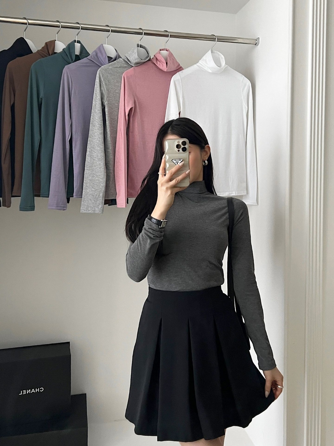 タートルネック長袖Tシャツ | 詳細画像10