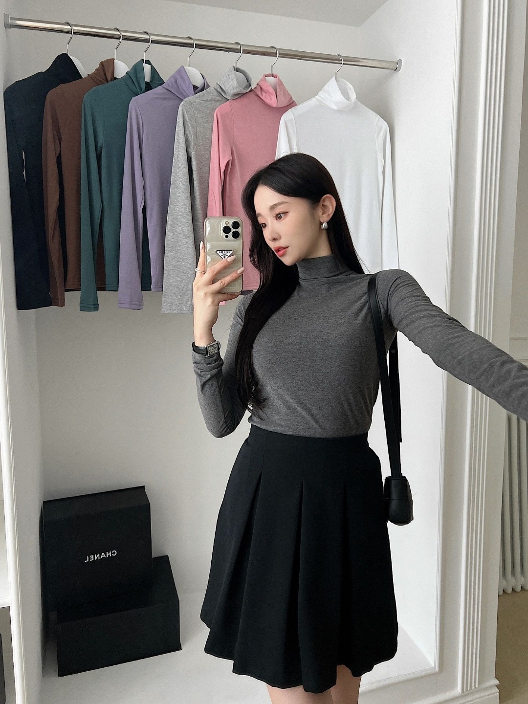 タートルネック長袖Tシャツ | 詳細画像11