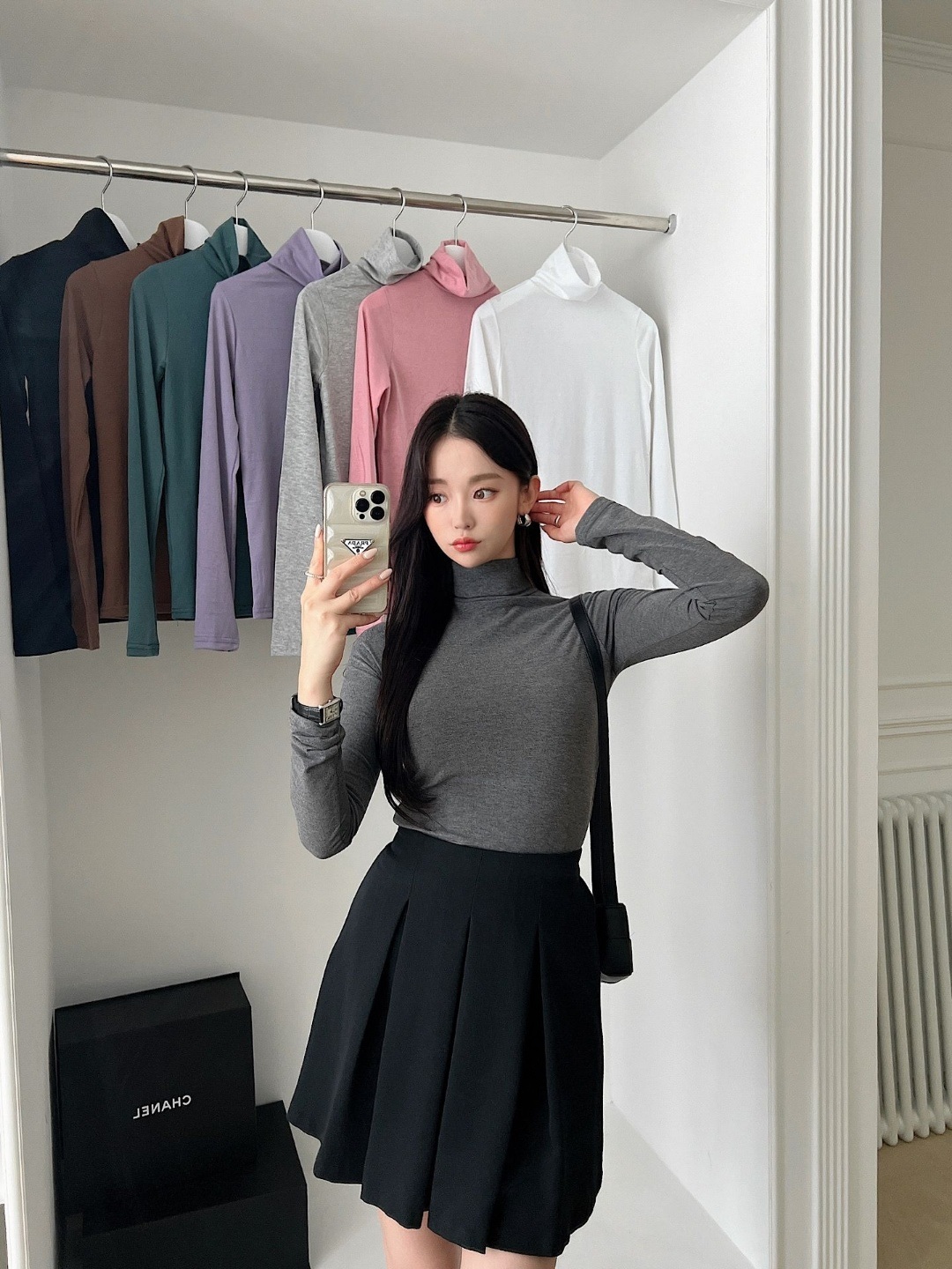 タートルネック長袖Tシャツ | 詳細画像9