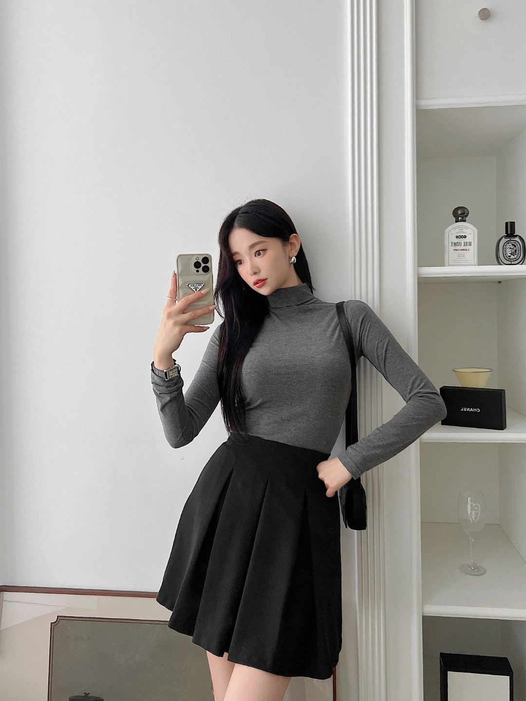 タートルネック長袖Tシャツ | 詳細画像7