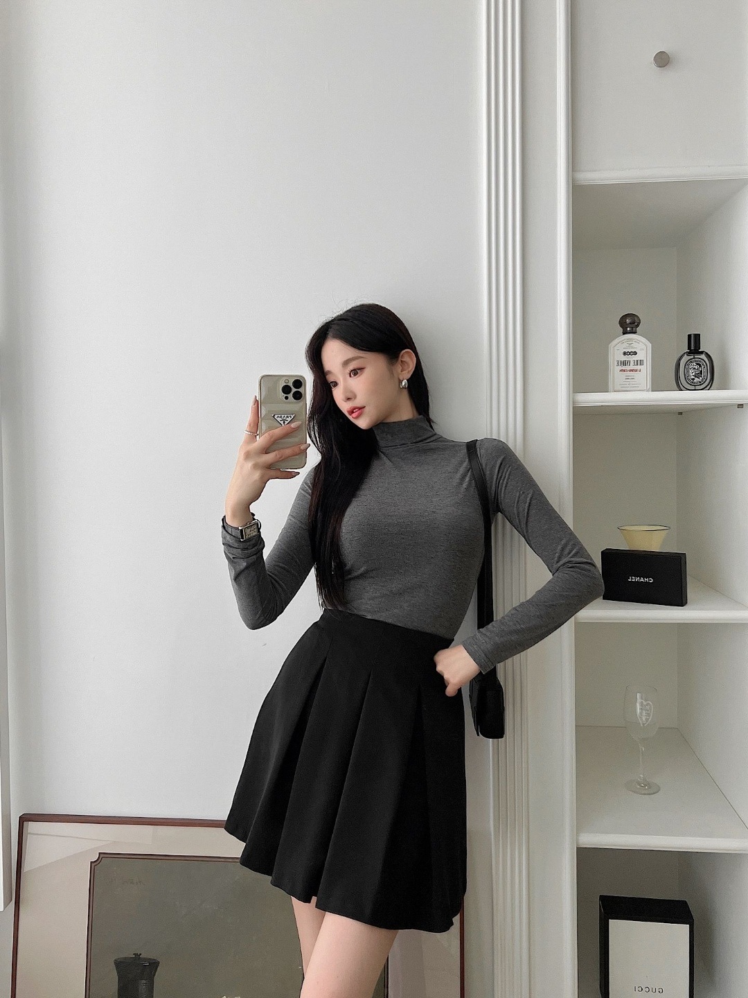 タートルネック長袖Tシャツ | 詳細画像3