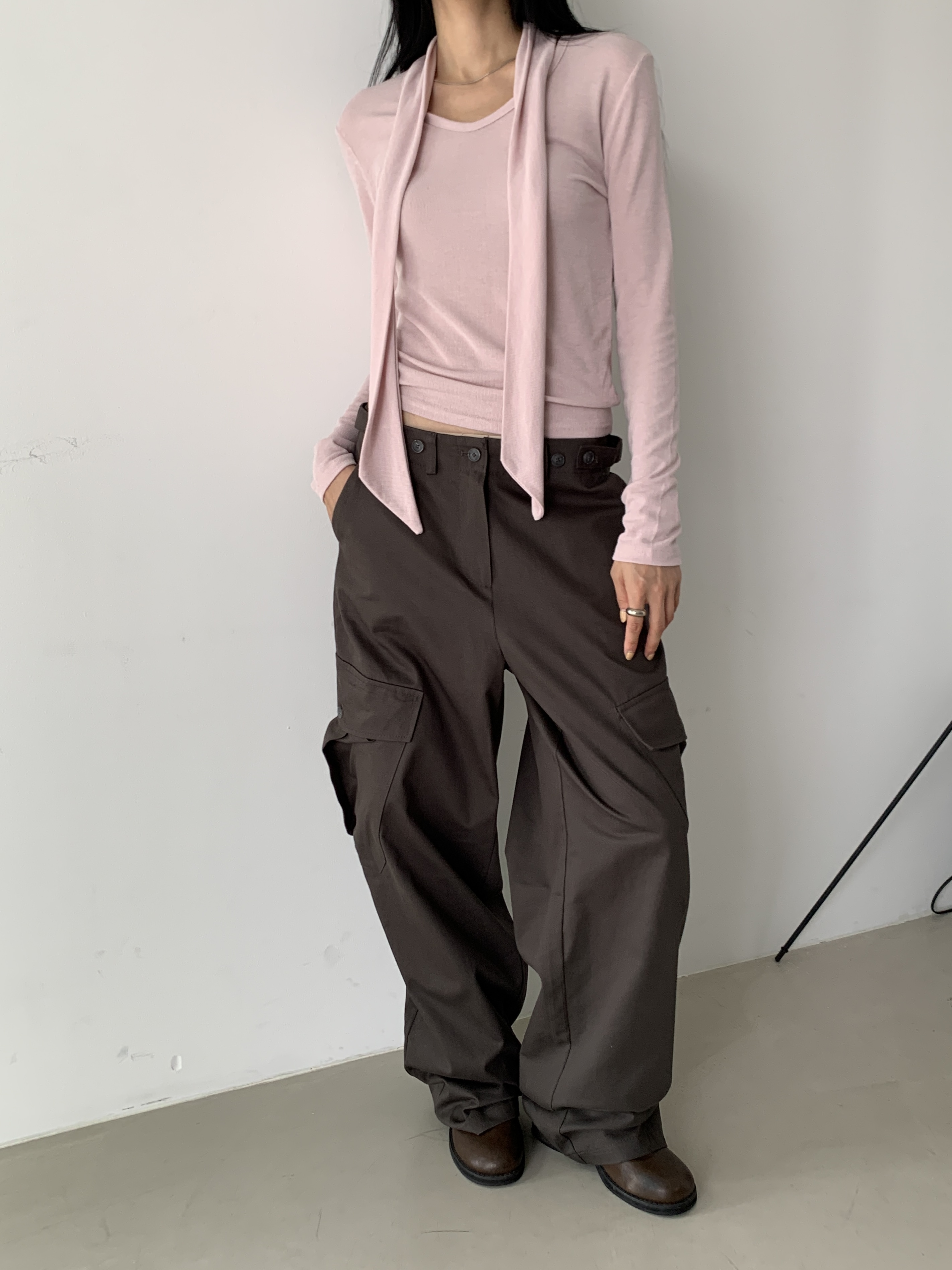 ウエストアジャストボタンカーゴパンツ | 詳細画像2